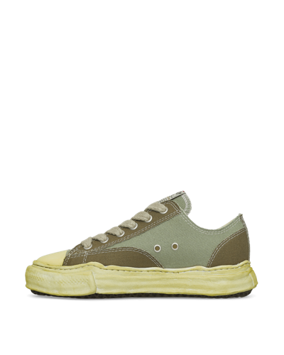 Shop Miharayasuhiro Peterson Low Sneakers In Green