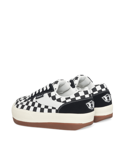 Shop Northwave Espresso Check Print Sneakers In Black/white