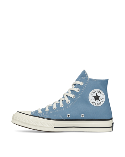 Shop Converse Chuck 70 Hi Vintage Canvas Sneakers Blue In Multicolor