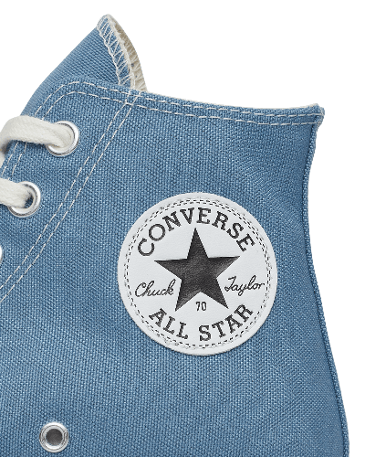 Shop Converse Chuck 70 Hi Vintage Canvas Sneakers Blue In Multicolor
