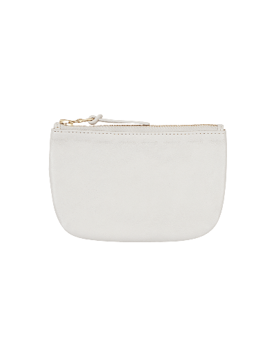Shop Visvim Leather Wallet In White