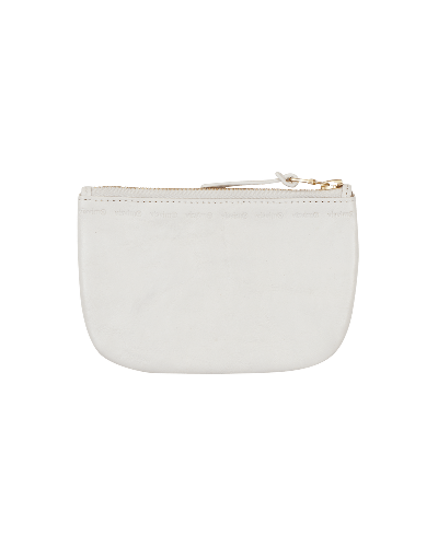 Shop Visvim Leather Wallet In White