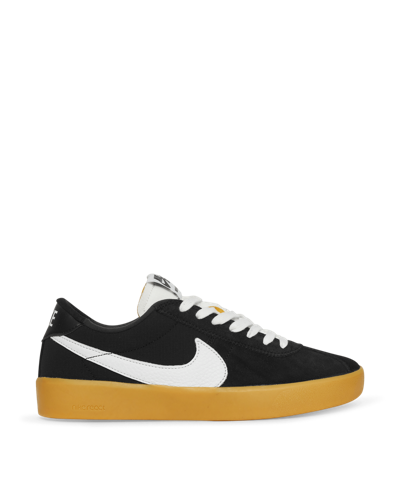 Shop Nike Bruin React Sneakers Black In Black/white