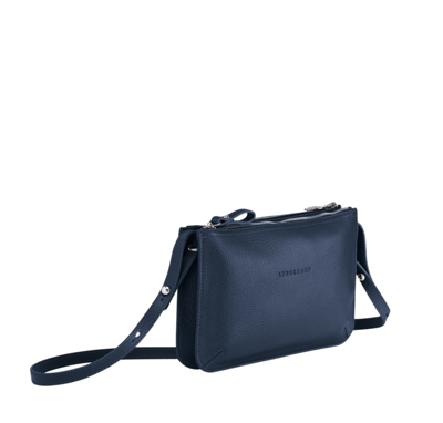 Le Foulonné S Crossbody bag Navy - Leather (10138021Y90)