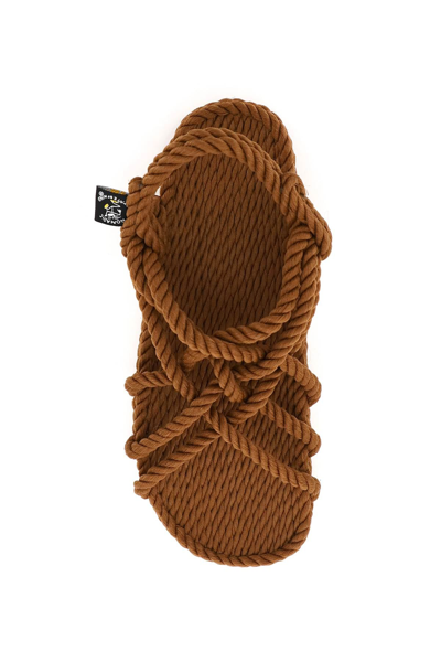 Shop Nomadic State Of Mind Jc Rope Sandals In Brown