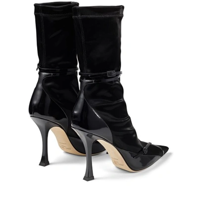 Shop Jimmy Choo /mugler Ankle Boot In Black