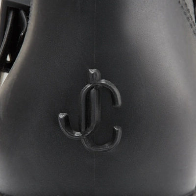 Jimmy Choo Yael Rubber Boots In Black