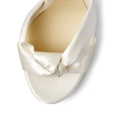 Jimmy Choo Rosie 120 Sandals In Neutral