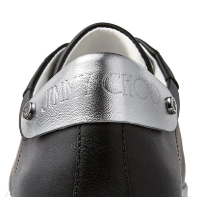 Jimmy Choo Rome/m In V Black/silver