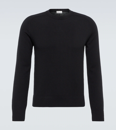 Shop Saint Laurent Cashmere Sweater In Noir