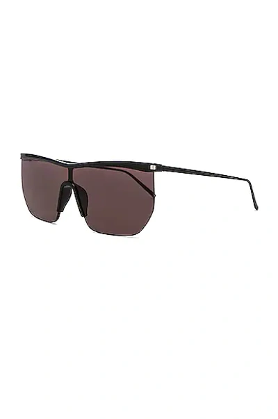 Shop Saint Laurent Sunglasses In Black