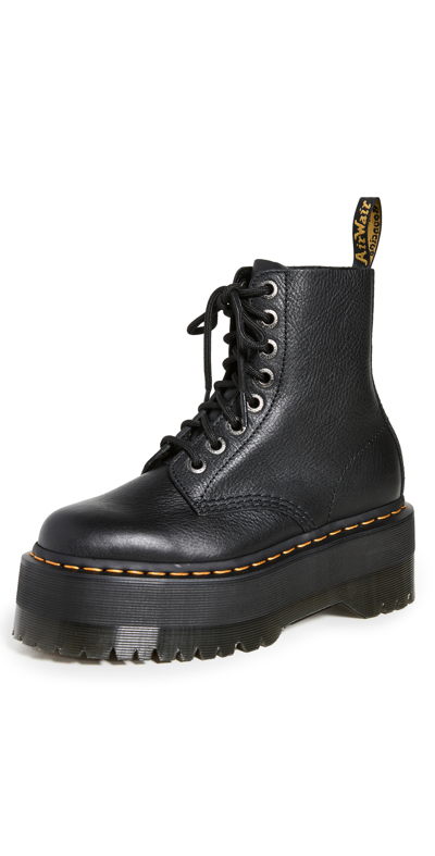 Shop Dr. Martens' 1460 Pascal Max Combat Boots Black