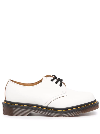 Shop Dr. Martens Vintage 1461 Derby Shoes In White