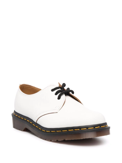 Shop Dr. Martens' Vintage 1461 Derby Shoes In White