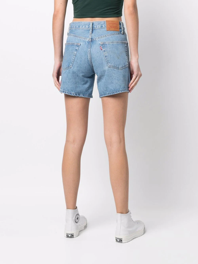Shop Levi's 501 Denim Shorts In Blue