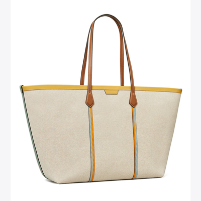 Tory burch perry canvas oversized tote hotsell