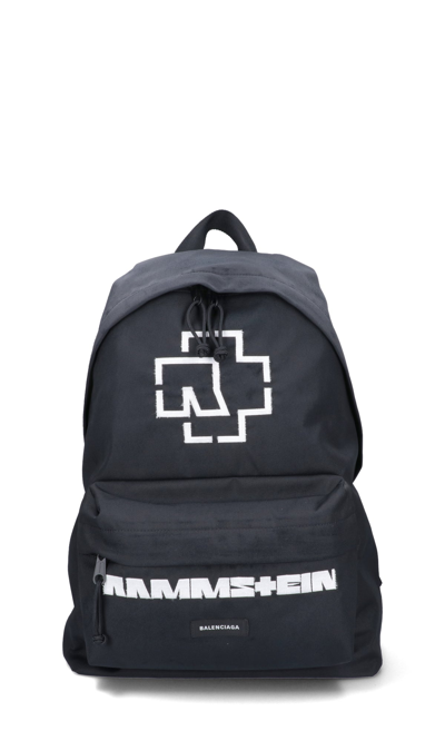 Balenciaga "rammstein Explorer Xxl" Backpack In Black | ModeSens