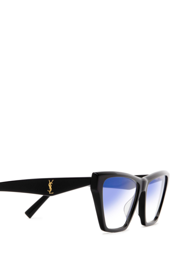 Shop Saint Laurent Eyewear Sunglasses In Black