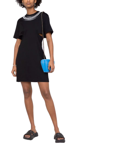 Givenchy Dress With 3d Chain Print In Black
