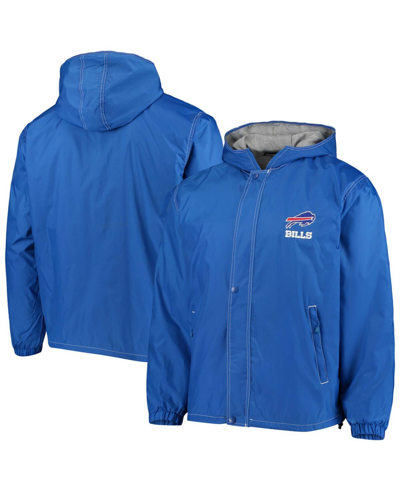 Shop Dunbrooke Men's Royal Buffalo Bills Legacy Stadium Full-zip Hoodie Jacket In Royal Blue
