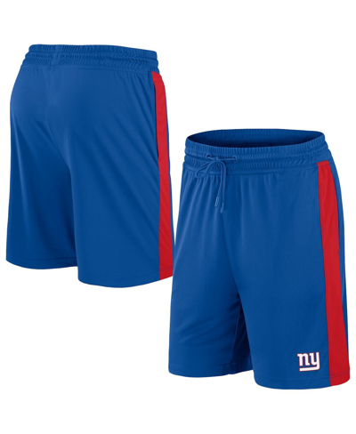 Shop Fanatics Men's  Branded Royal New York Giants Break It Loose Shorts