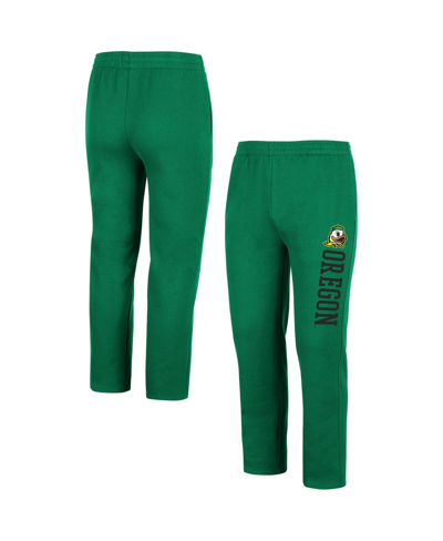 Shop Colosseum Men's  Green Oregon Ducks Fleece Pants