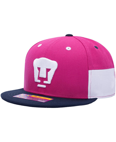 Shop Fan Ink Men's Pink Pumas Truitt Pro Snapback Hat