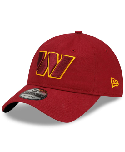 Shop New Era Men's  Burgundy Washington Commanders Core Classic 2.0 9twenty Adjustable Hat