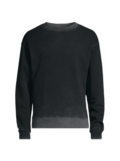 Shop Cotton Citizen Men's Bronx French Terry Sweatshirt In Vintage Black