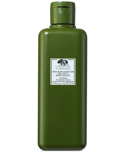 Shop Origins Dr. Andrew Weil For  Mega-mushroom Relief & Resilience Soothing Treatment Lotion, 6.7 Oz. In No Color