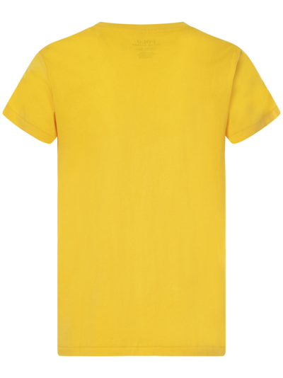 Shop Polo Ralph Lauren T-shirt <br> In Yellow