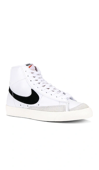 Shop Nike Blazer Mid '77 Vintage In White & Black