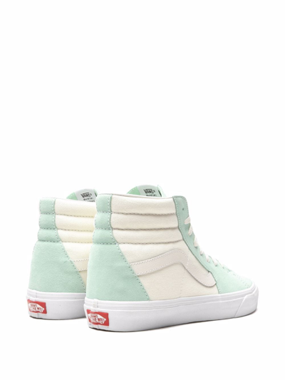 Shop Vans Sk8-hi Sneakers In Nude