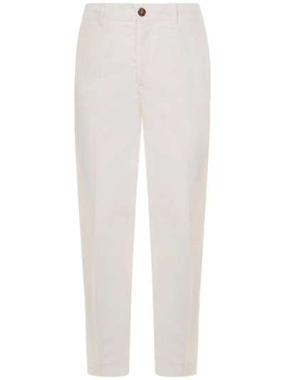 Shop Grifoni Trousers In Off-white