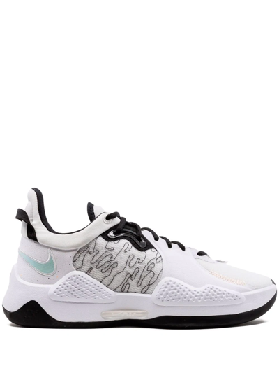 Nike Pg 5 Low-top Sneakers In Weiss | ModeSens