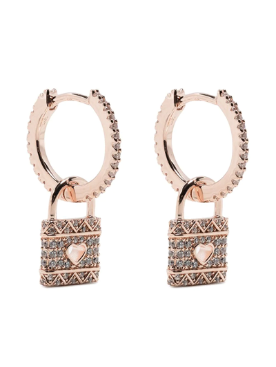APM Monaco star-padlock Earrings - Farfetch
