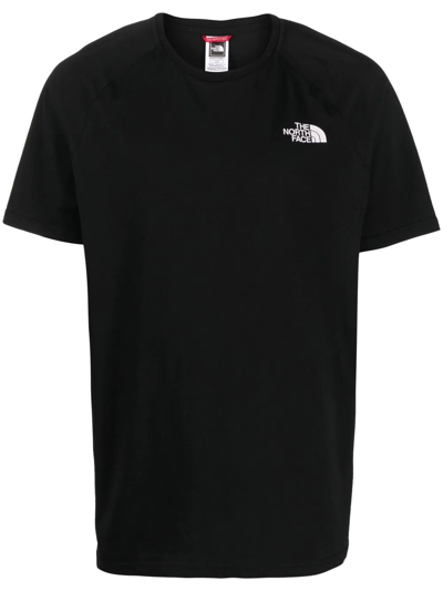 The North Face Red Box Logo Cotton T shirt In Black ModeSens