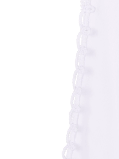 La Perla Braid-detail Halterneck Swimsuit In Weiss