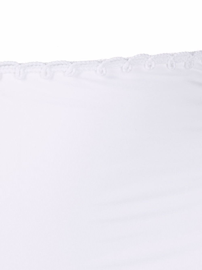 La Perla Etoile High Waist Bikini Bottom In Weiss