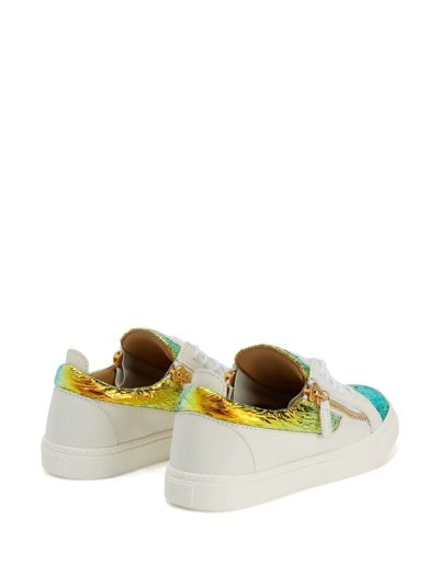 Giuseppe Zanotti Frankie Lace-up Trainers In White