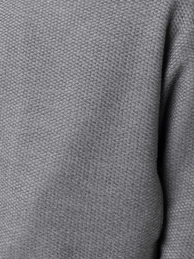 Undercover Ribbed Crew-neck Jumper In Grau