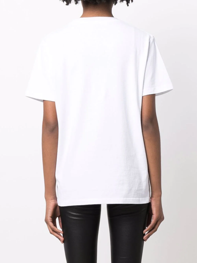 Shop Alyx Logo-print T-shirt In Weiss
