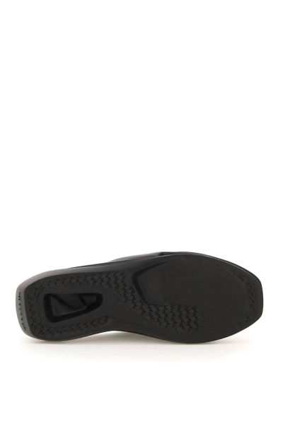 Shop Alyx Leather Mono Slides In Black