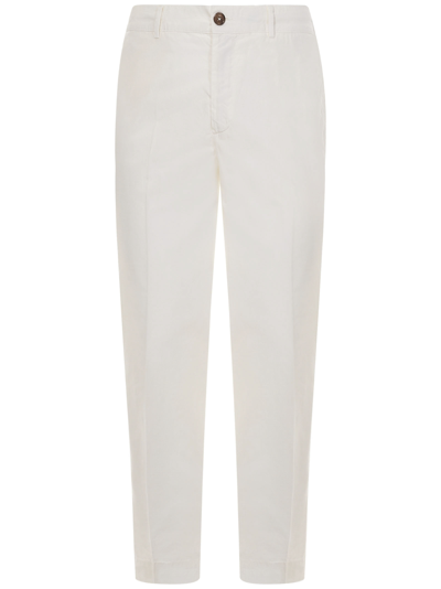 Shop Grifoni Trousers In White