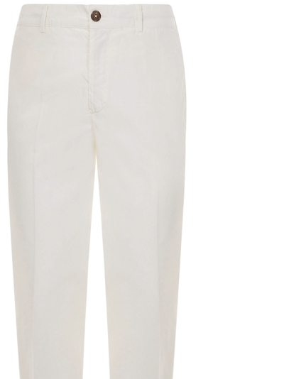 Shop Grifoni Trousers In White