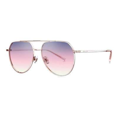 Shop Bolon Eyeware & Frames & Optical & Sunglasses Bl7095 A30 55 In Gold / Green / Pink / Purple / Rose / Rose Gold