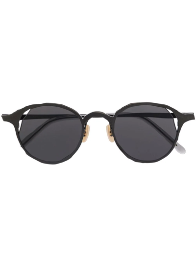 Masahiromaruyama Mm0064 Round-frame Sunglasses In Schwarz