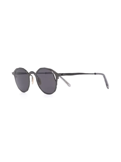 Masahiromaruyama Mm0064 Round-frame Sunglasses In Schwarz