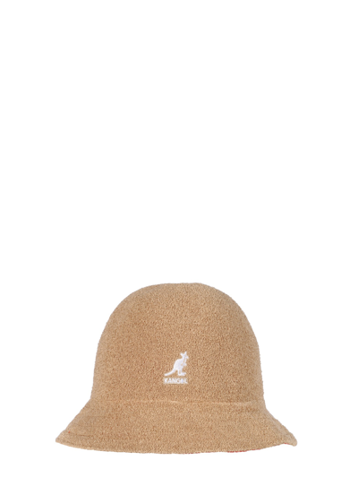 Shop Kangol Casual Flip It Reversible Hat In Beige