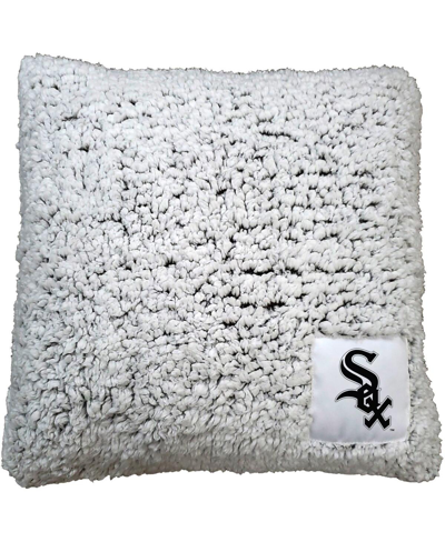 Logo Brands Chicago White Sox 16" X 16" Frosty Sherpa Pillow